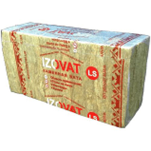 Мінеральна вата IZOVAT LS 100 мм (3 м²) 1х0.6 м х 5 шт (137789)